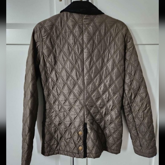 FOREVER 21 Quilted Coat kaki Size 2 - Picture 3 of 3